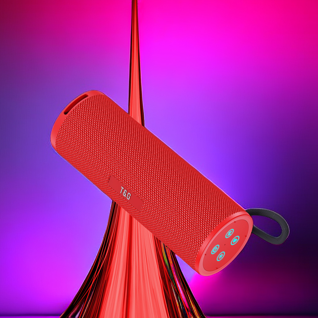 New TG421 Atmosphere Light Bluetooth Speaker Portable Wireless Subwoofer Audio High Power Mini Speaker