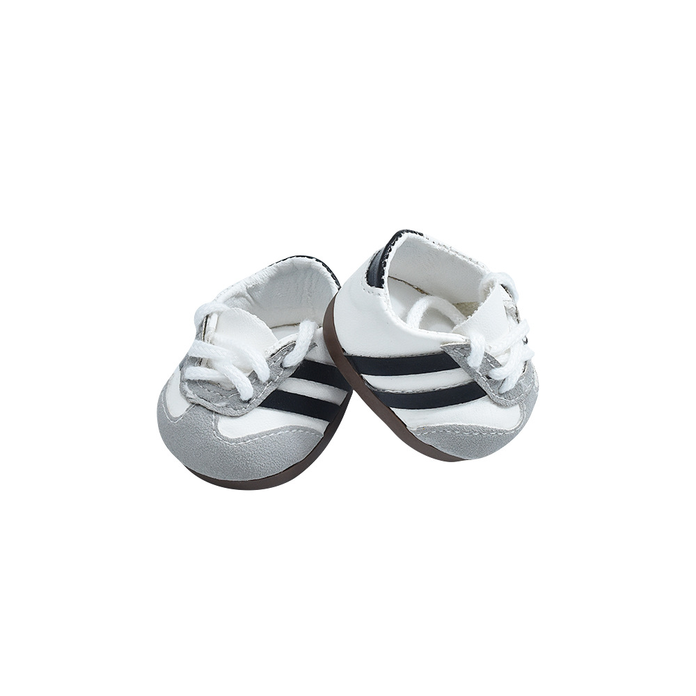 Doll Shoes 20CM Cotton Doll German Training Shoes Chubby Body Standable Times Youth Group Star Doll Clothes Change