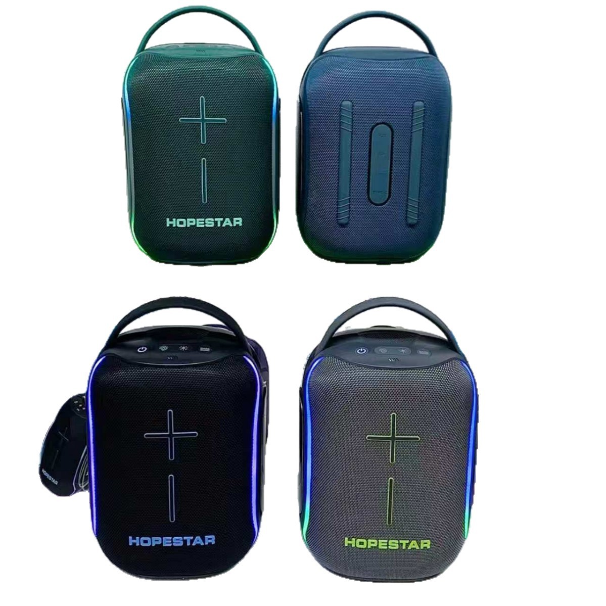 Huada H71 Bluetooth audio subwoofer HIFI high sound quality outdoor手提 speaker card portable 120W gift