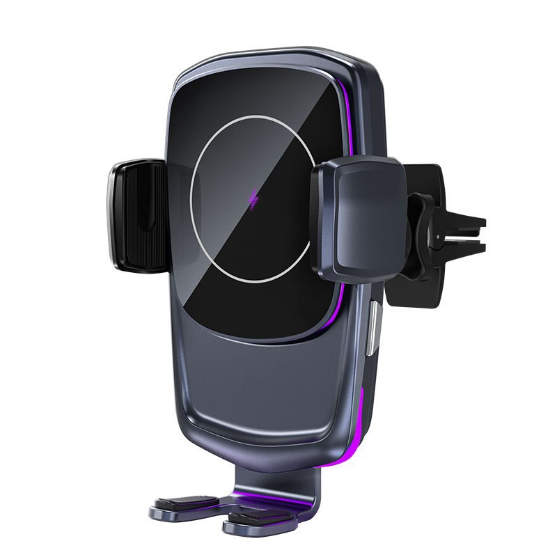 New 15W Fast Charge Car Wireless Charger Compatible with Apple Phone Car Holder Wireless Charger