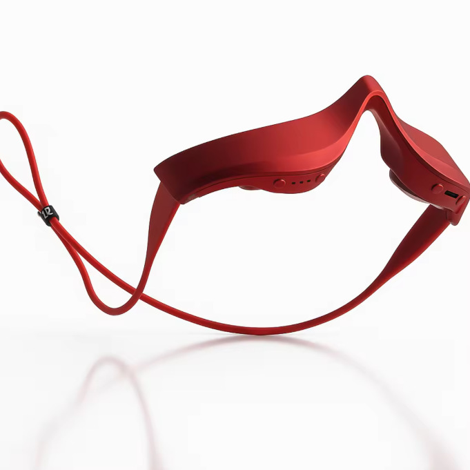 Exclusive Red Light EMS Eye Massager 3D Red Light Massager Dark Circles Microcurrent Eye Beauty Device
