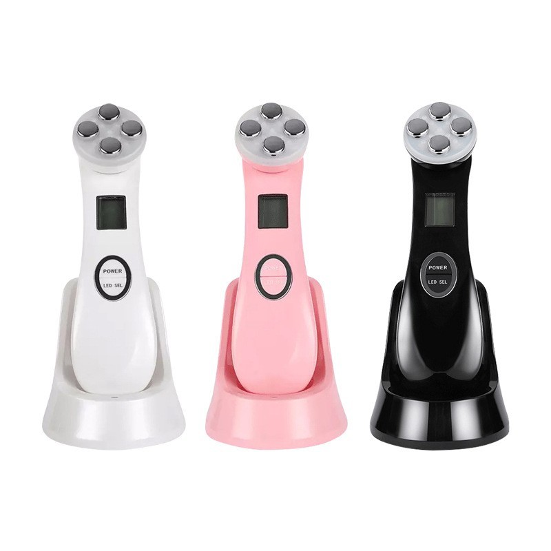 Photonic Beauty Instrument Home Use Facial Electroporation Photon Skin Rejuvenation Instrument Microcurrent Ion Massage Instrument Firming
