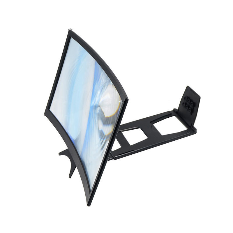 Custom Label L6 Curved Screen Amplifier 12-inch Phone Amplifier Ultra Clear Magnifier Lazy Bracket