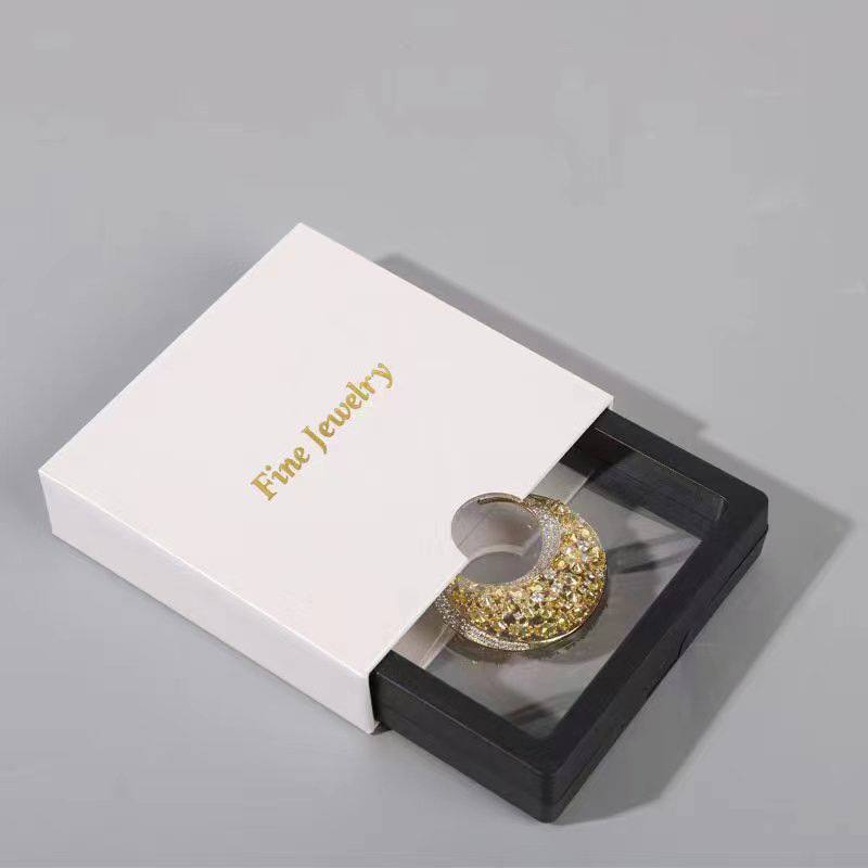 Qingdao Aide Jewelry Box Jewelry Storage Box Earring Earring Necklace Ring Box Color Random