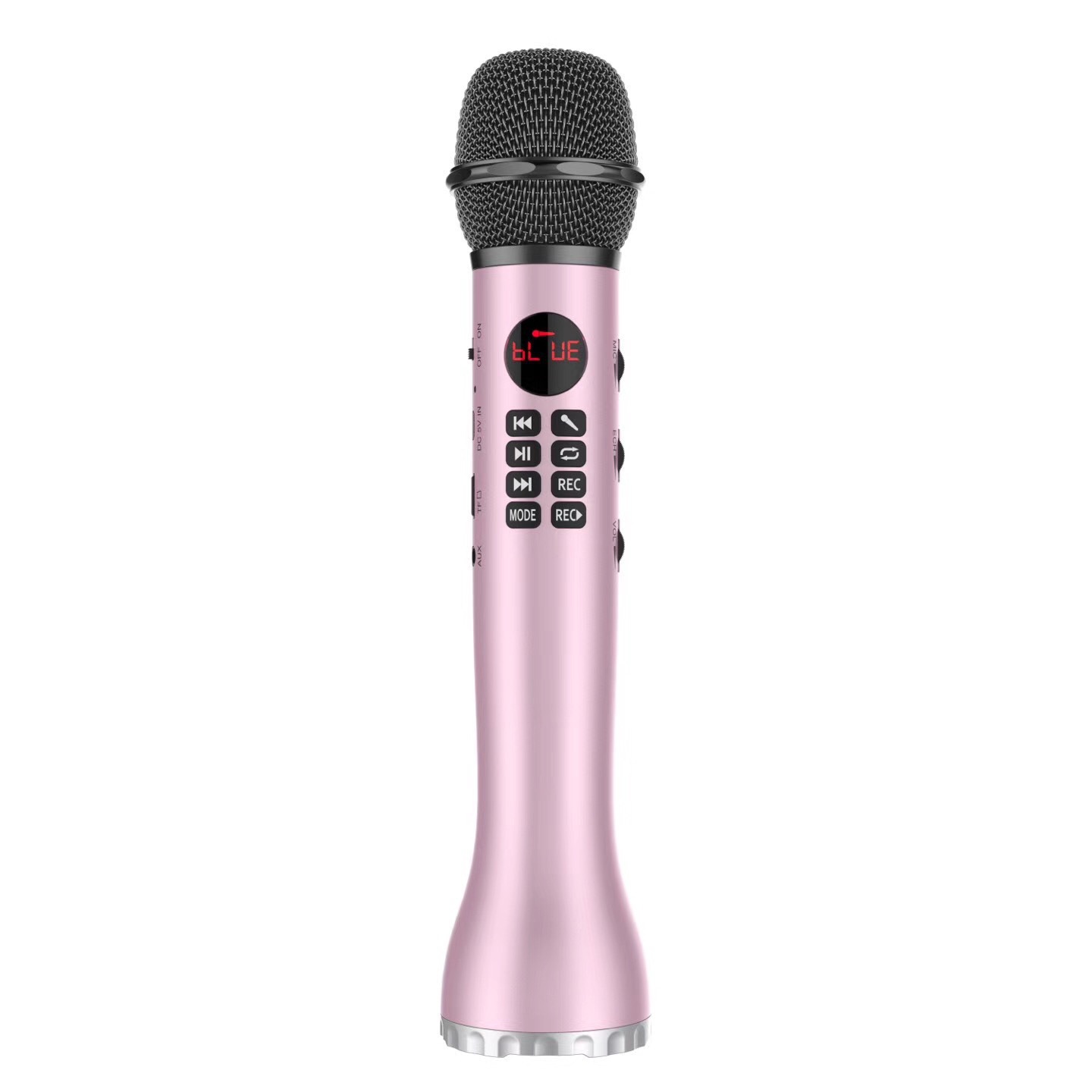 New L598 Portable Wireless K歌 USB Condenser Microphone, Bluetooth Microphone, Phone Live Streaming Sound Card Set