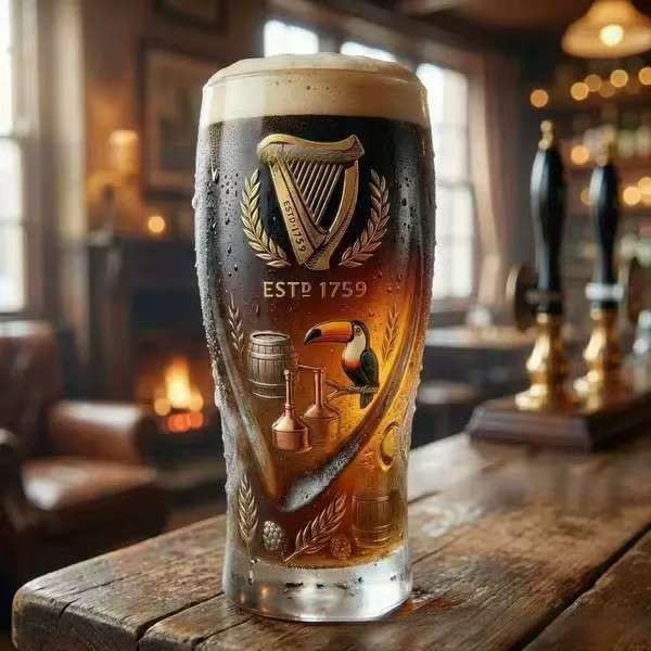 Independent site Ducati 100th anniversary pint glass beer mug flag 425ml colored bottle glass bottle