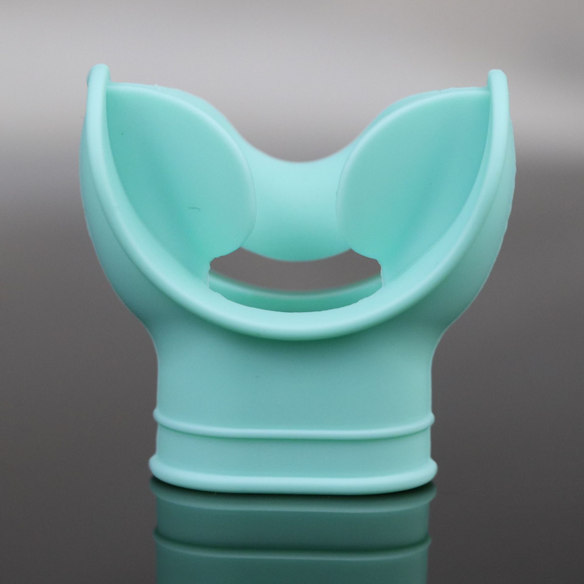 Professional silicone mouthpiece two-color regulator diving mouthpiece snorkel accessory second stage silicone mouthpiece