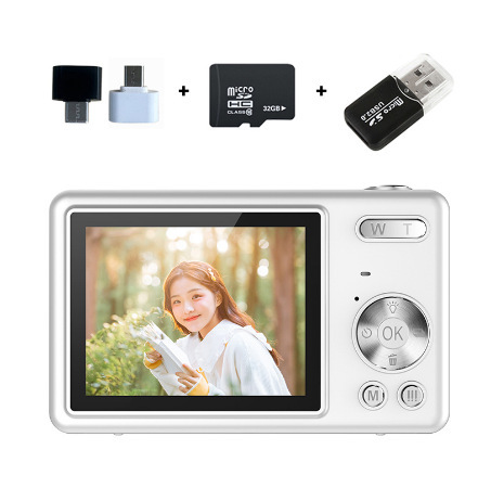 白色+32G内存卡+USB读卡器+安卓华为OTG转接头