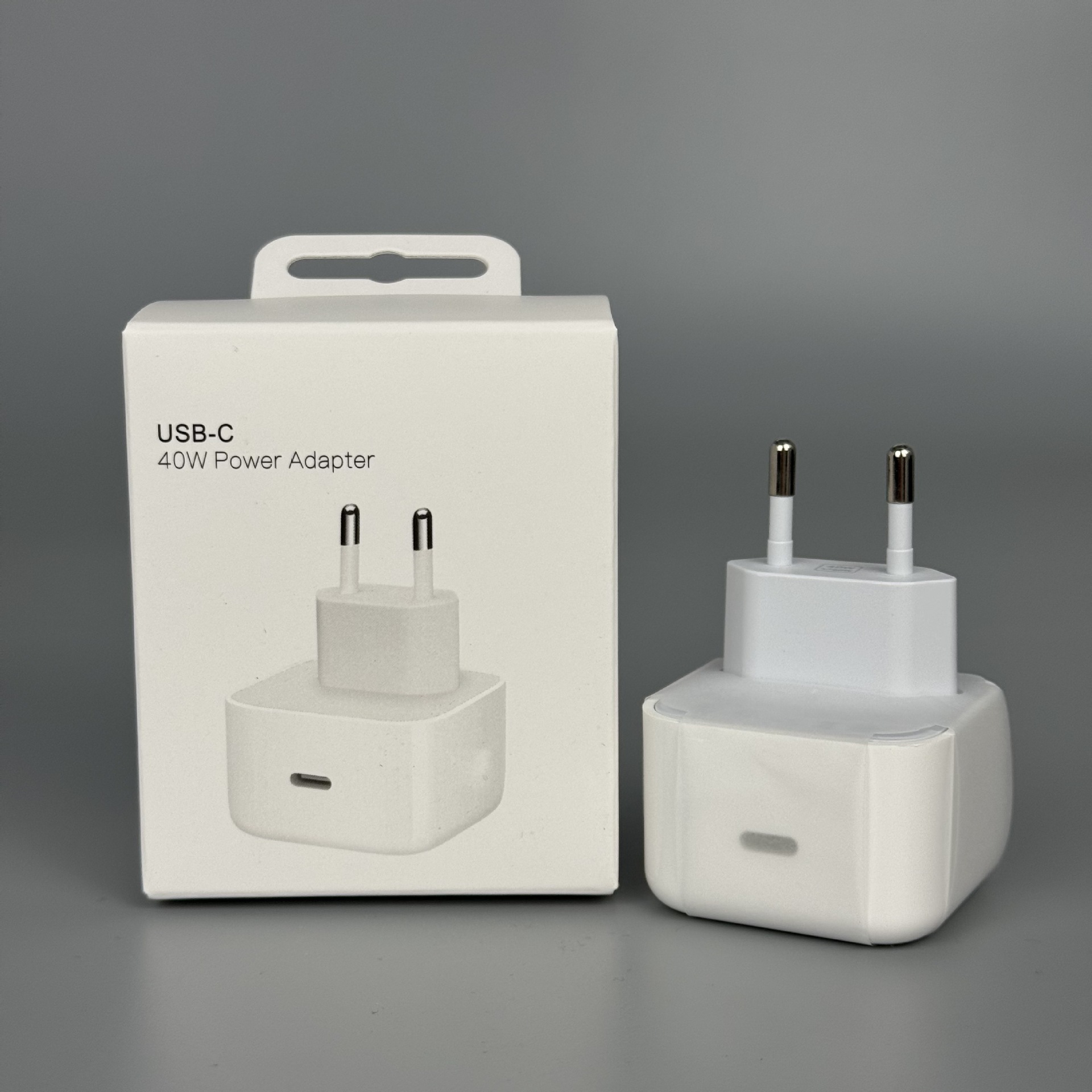 40W European Standard Charger Applicable Apple British Standard PD Charging Head Mobile American Standard Fast Charging Head Original Set