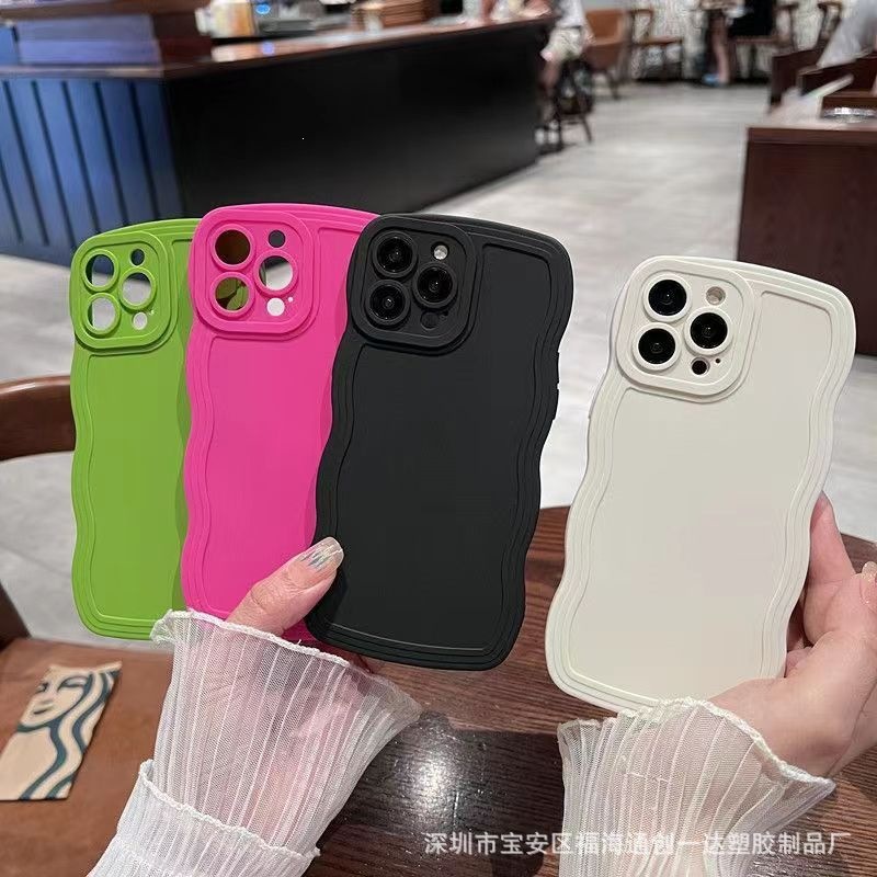 Applicable for OPPO Reno9 Phone Case New Big Wave Realme 10 Full Wrap Anti-Fall DIY Protective Case