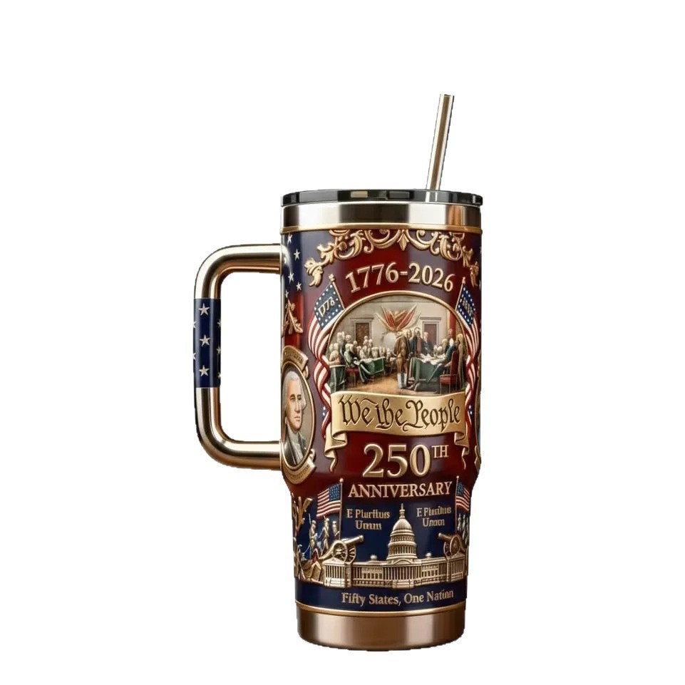 U.S. 250th Anniversary Commemorative Travel Tumbler