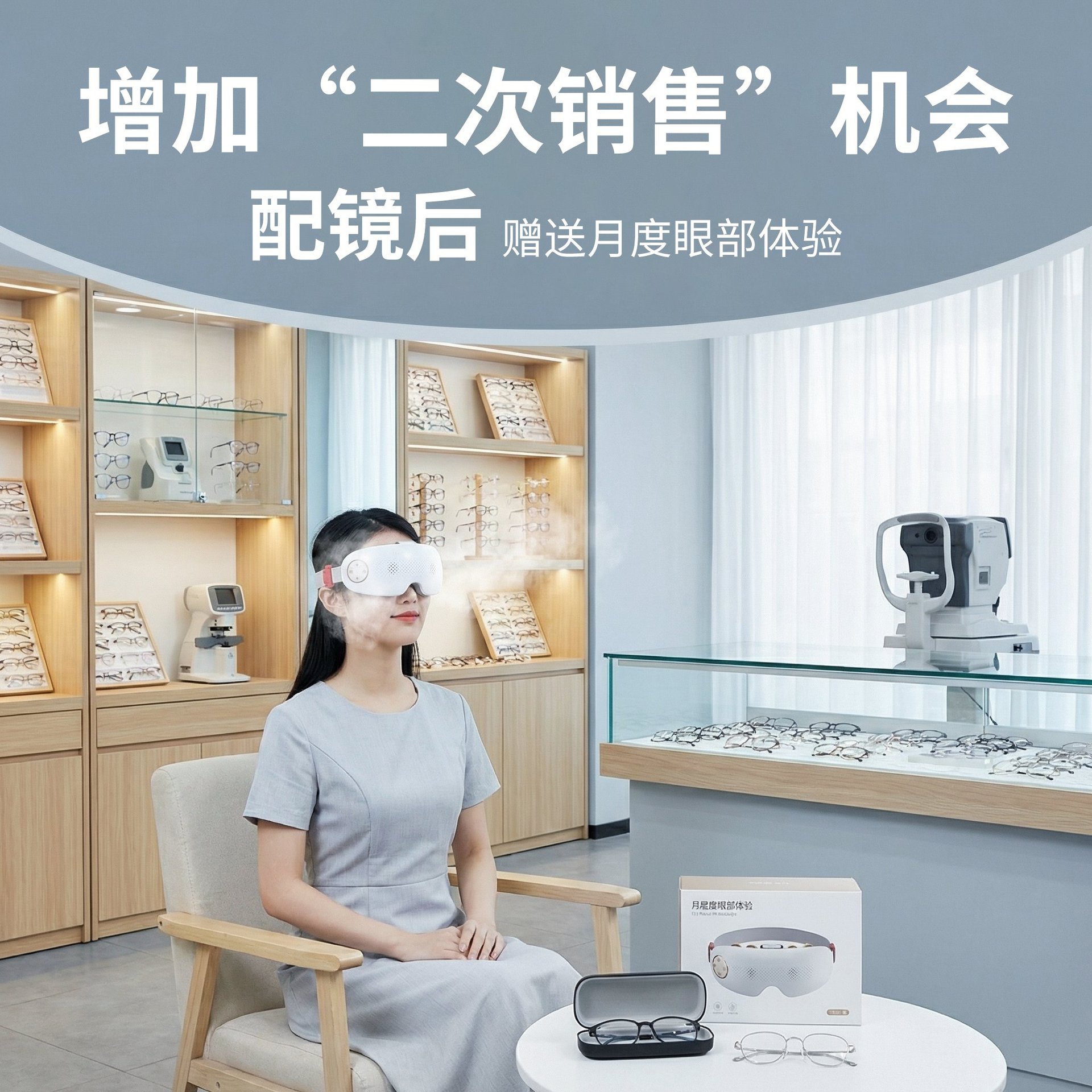 New Eye Steam Atomizer Constant Temperature Hot Compress Eye Care Device Wireless Bluetooth Eye Massager Offline View