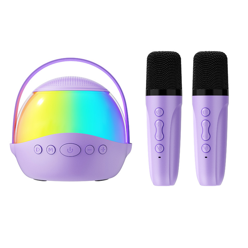 【ROHS】Children's K Song Audio Home Portable K Song Children's Microphone Wireless Microphone All-in-One Gift