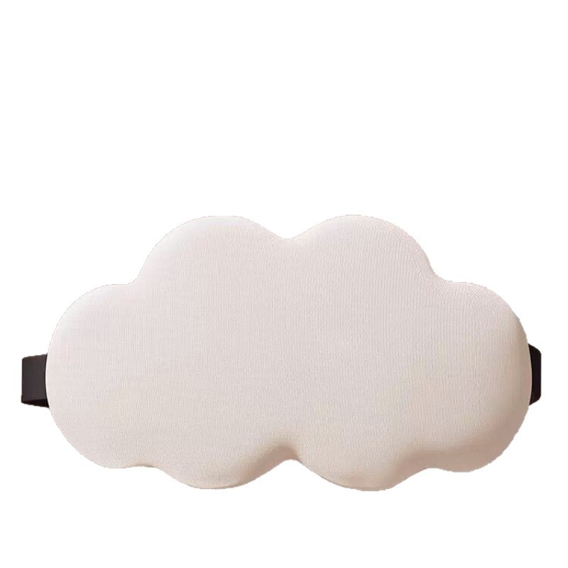 5D cloud print sleep eye mask, 3D children men and women universal portable outdoor home cartoon eye care light-blocking