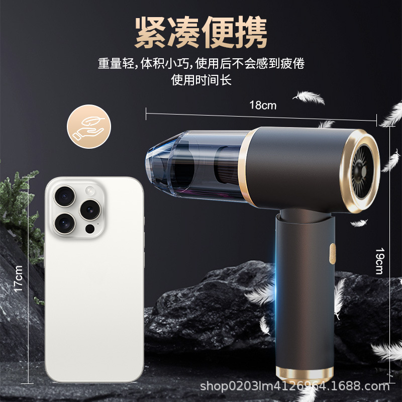 Handheld Portable Wireless Vacuum Cleaner Wet Dry Dual Use Car Home Handheld Home Large Suction Mini Lightweight