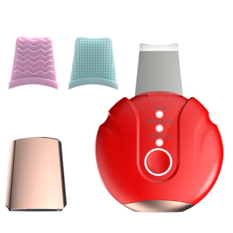 Ultrasonic Blackhead Scraper Suction Blackhead Remove Pores Beauty Instrument Home Face Pore Cleaner Skin Scraper