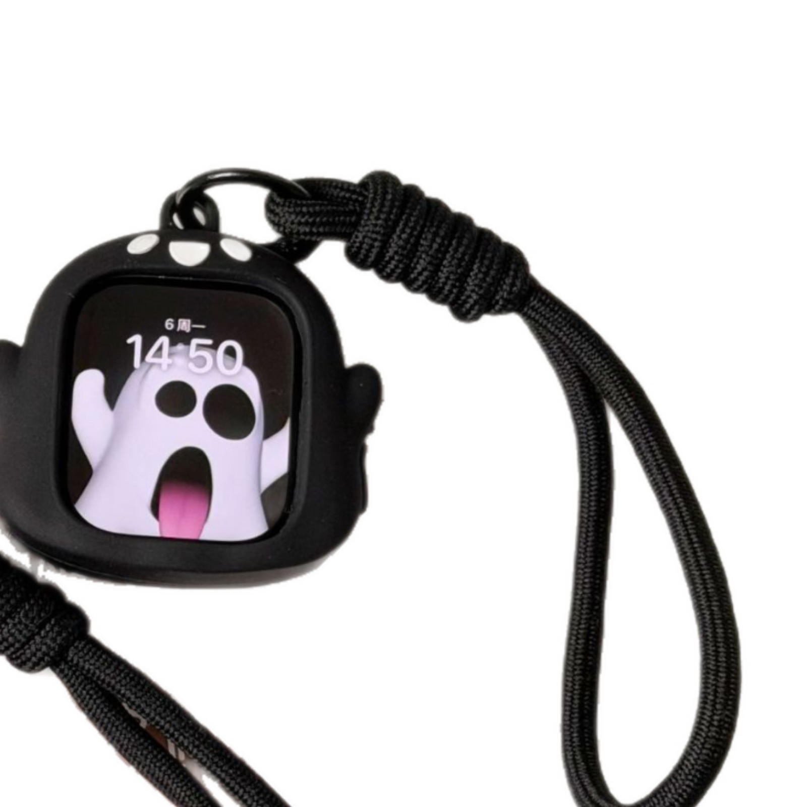 Glow in the dark ghost compatible Apple watch Apple watch S11/10/9 protective case iWatch Ultra soft case