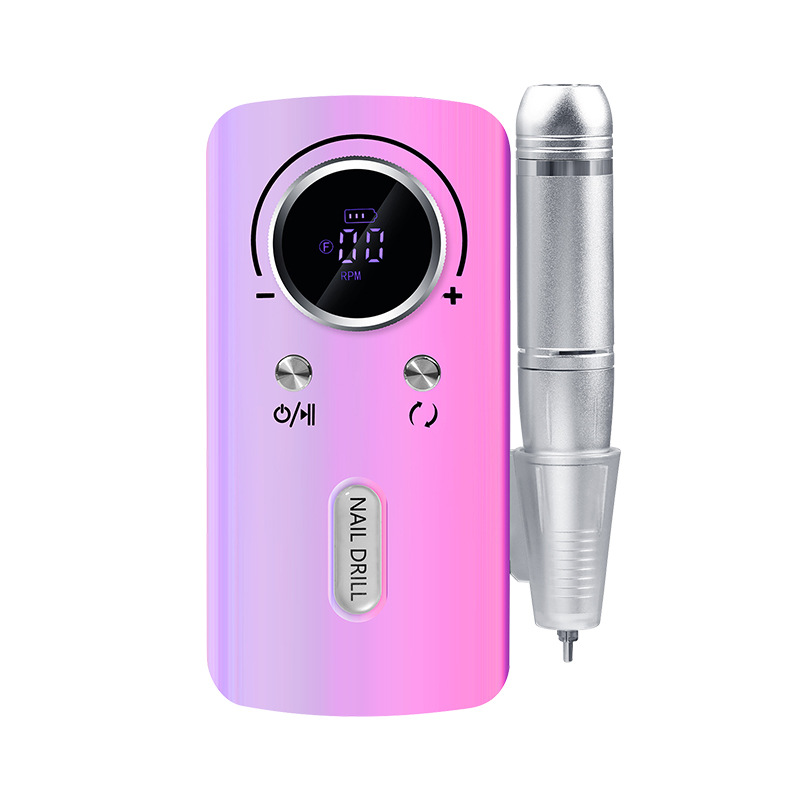 New rechargeable nail drill electric nail file nail grinding machine portable nail file nail salon special