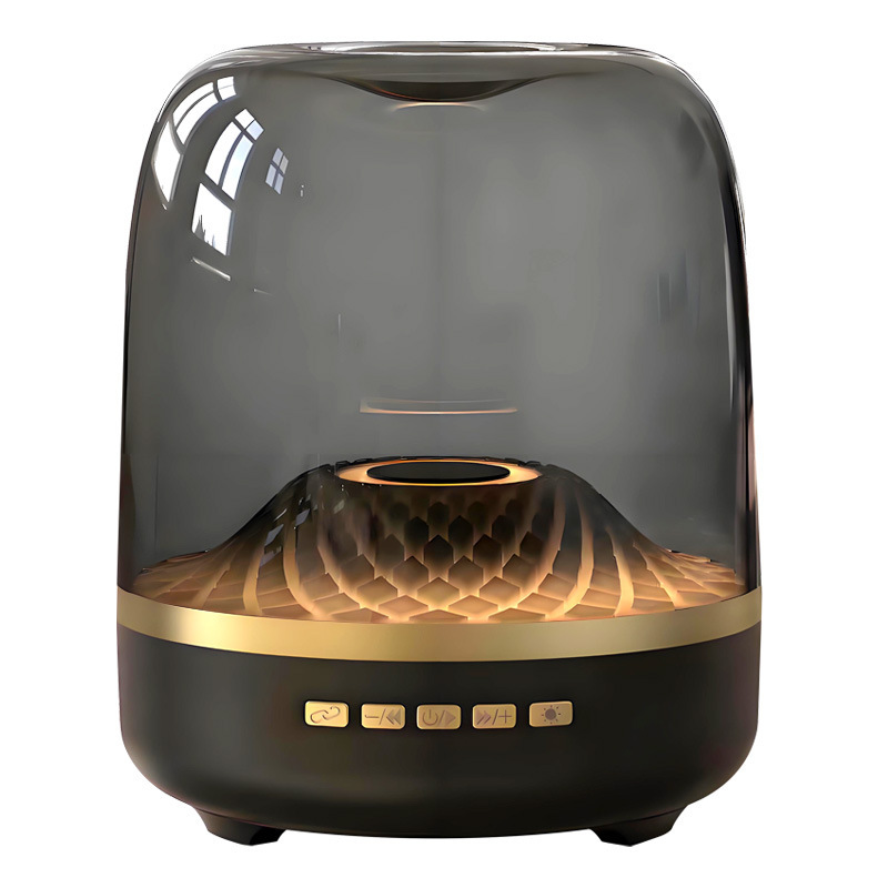 2026 New Glaze 4th Generation Colorful Light Bluetooth Speaker Mini Manhattan Small Speaker Computer Card Bass