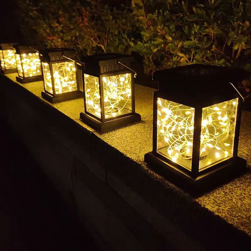 Solar Light Courtyard Small Palace Light New Star Candle Light Villa Atmosphere Decorative Night Light