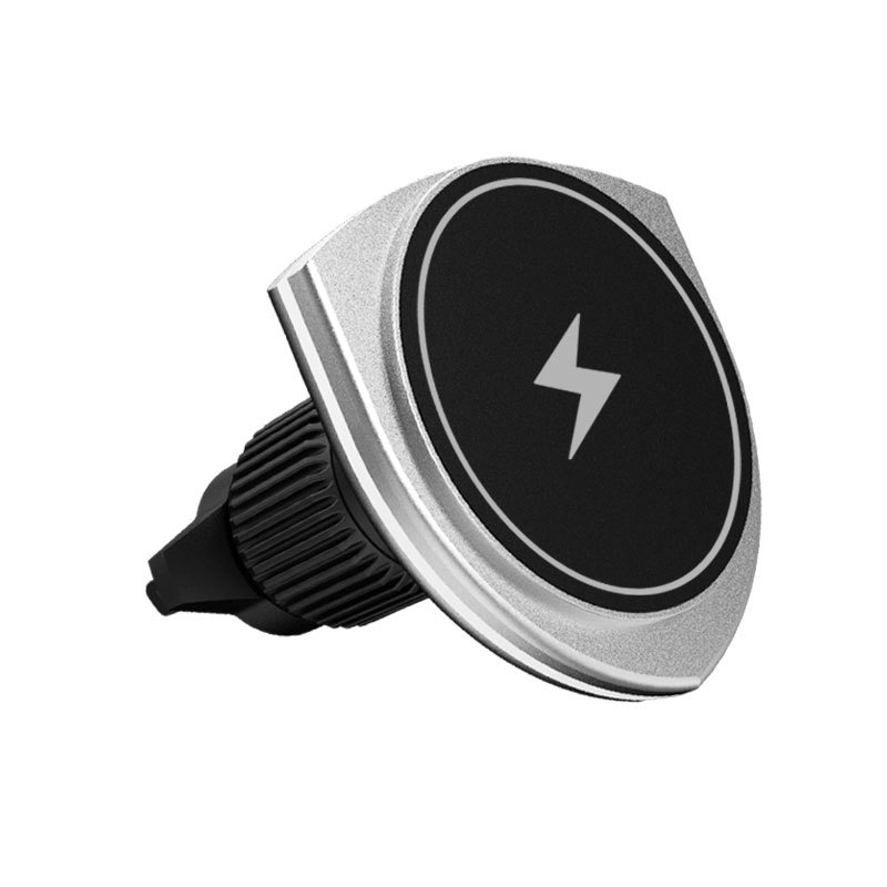 Car magnetic wireless charger phone stand fast charging for Apple Android phone wireless charger 15W
