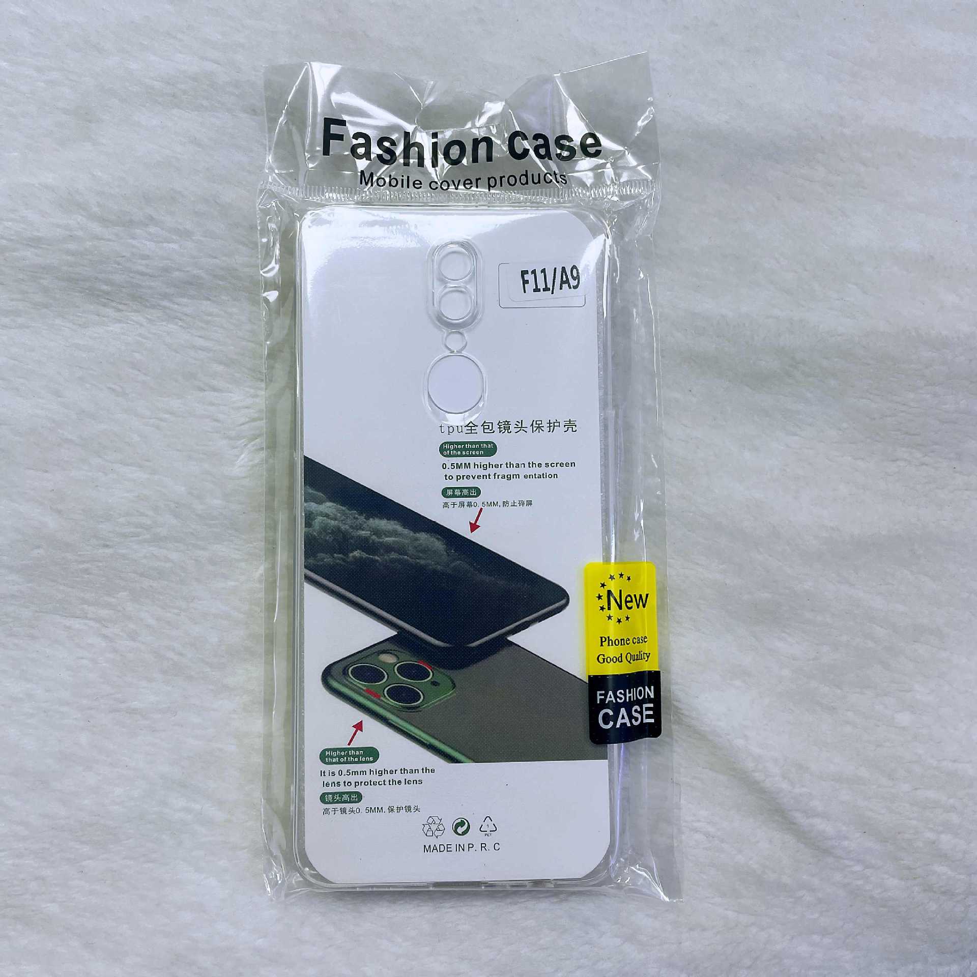 Applicable OPPO phone case A6SPro transparent anti-drop silicone three-dimensional new simple protective case