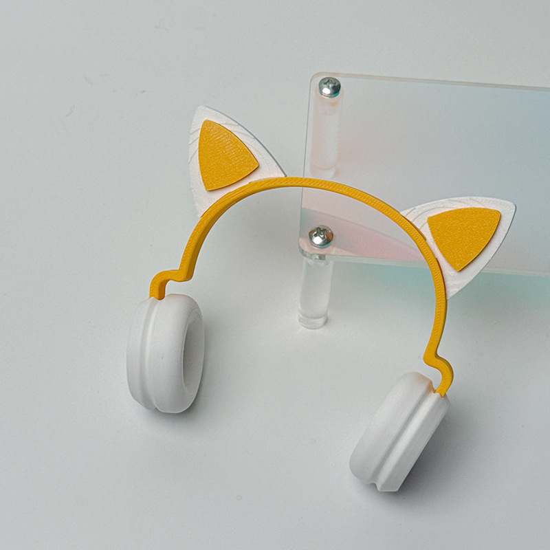 Earphones Only Crybaby Beach Vinyl Series Gulu Gulu Earphone Accessories Pendant Cat Ear Headphones