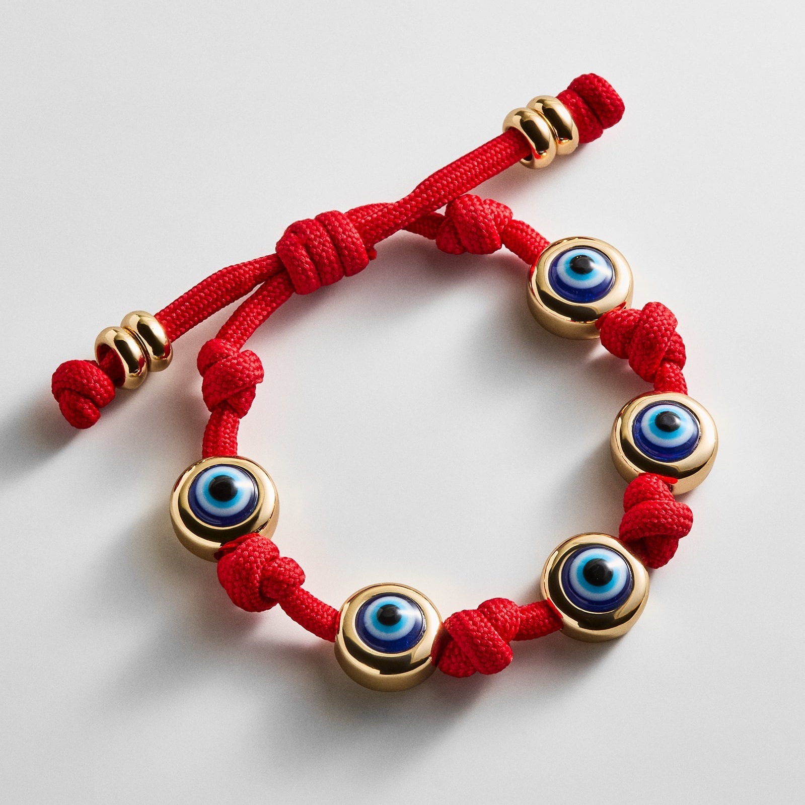 Evil Eye Diamond Inlay Bracelet Stacking Women's Hand Jewelry