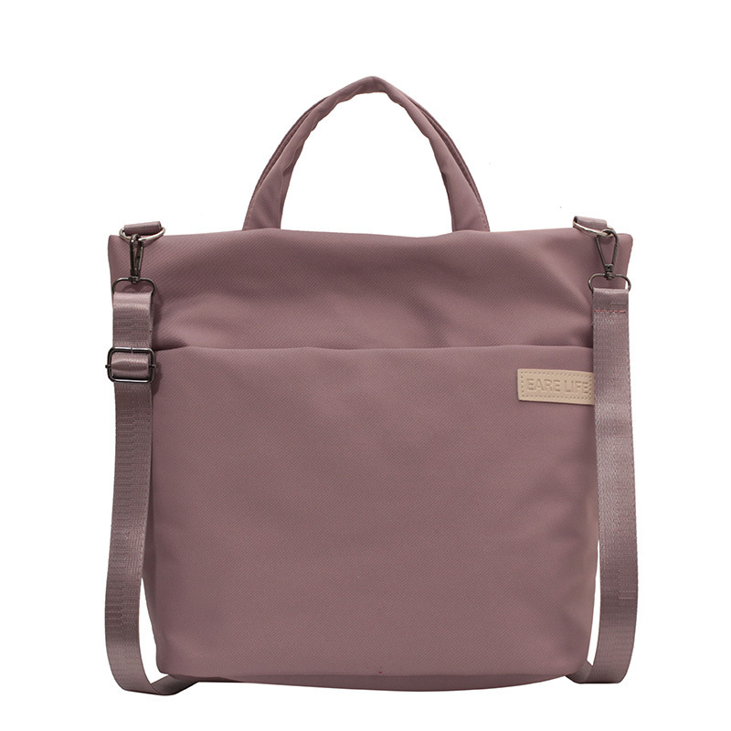 Leisure handbag single shoulder crossbody bag large capacity commuting bag handbag student class tote bag