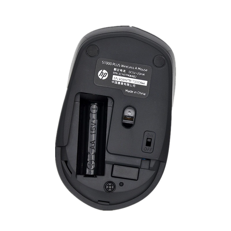 HP S1000 PLUS Wireless Mouse 2.4G All-in-One Notebook Desktop Computer TV