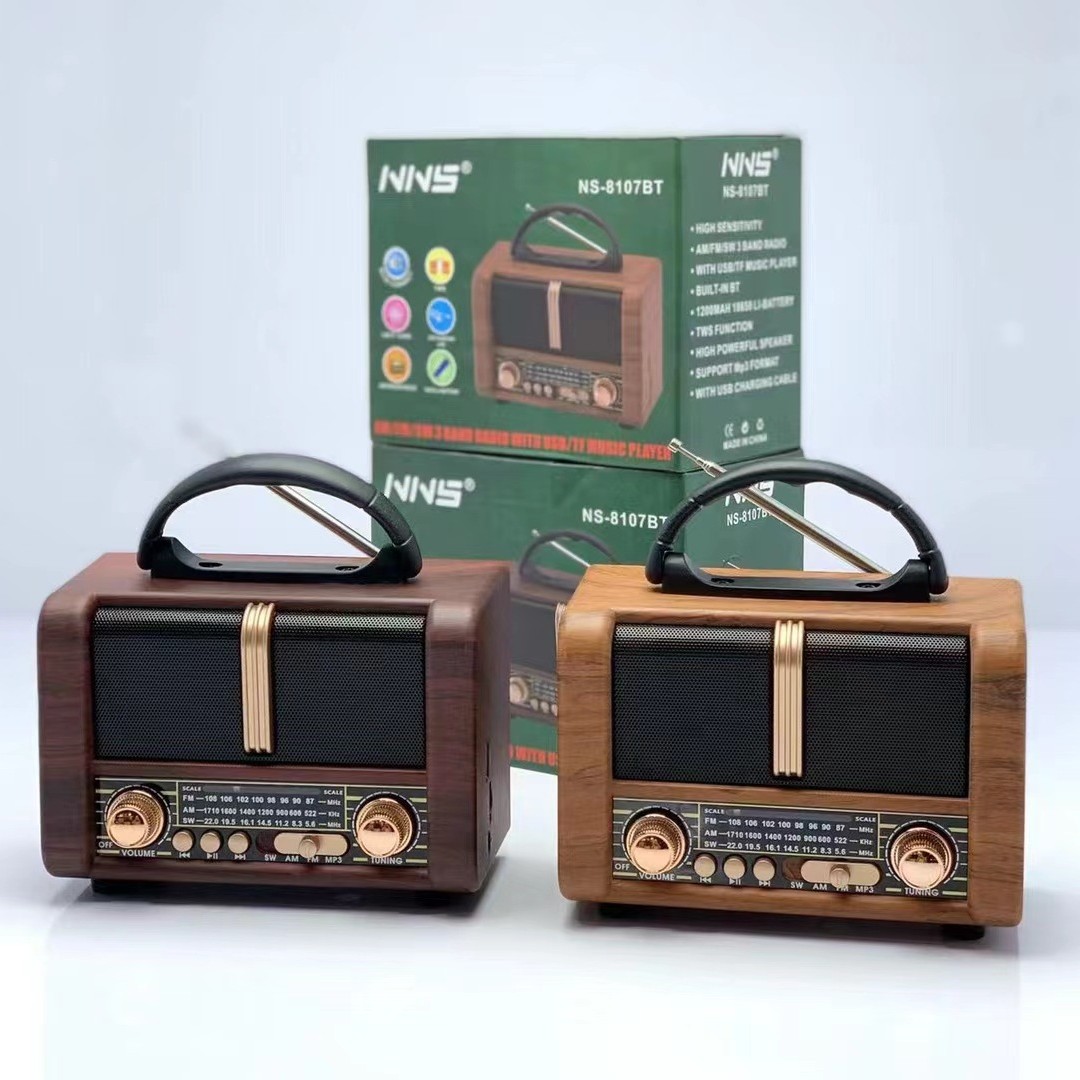 New Wireless Bluetooth Speaker Mini Portable Mobile Phone Bass Outdoor Small Audio Radio