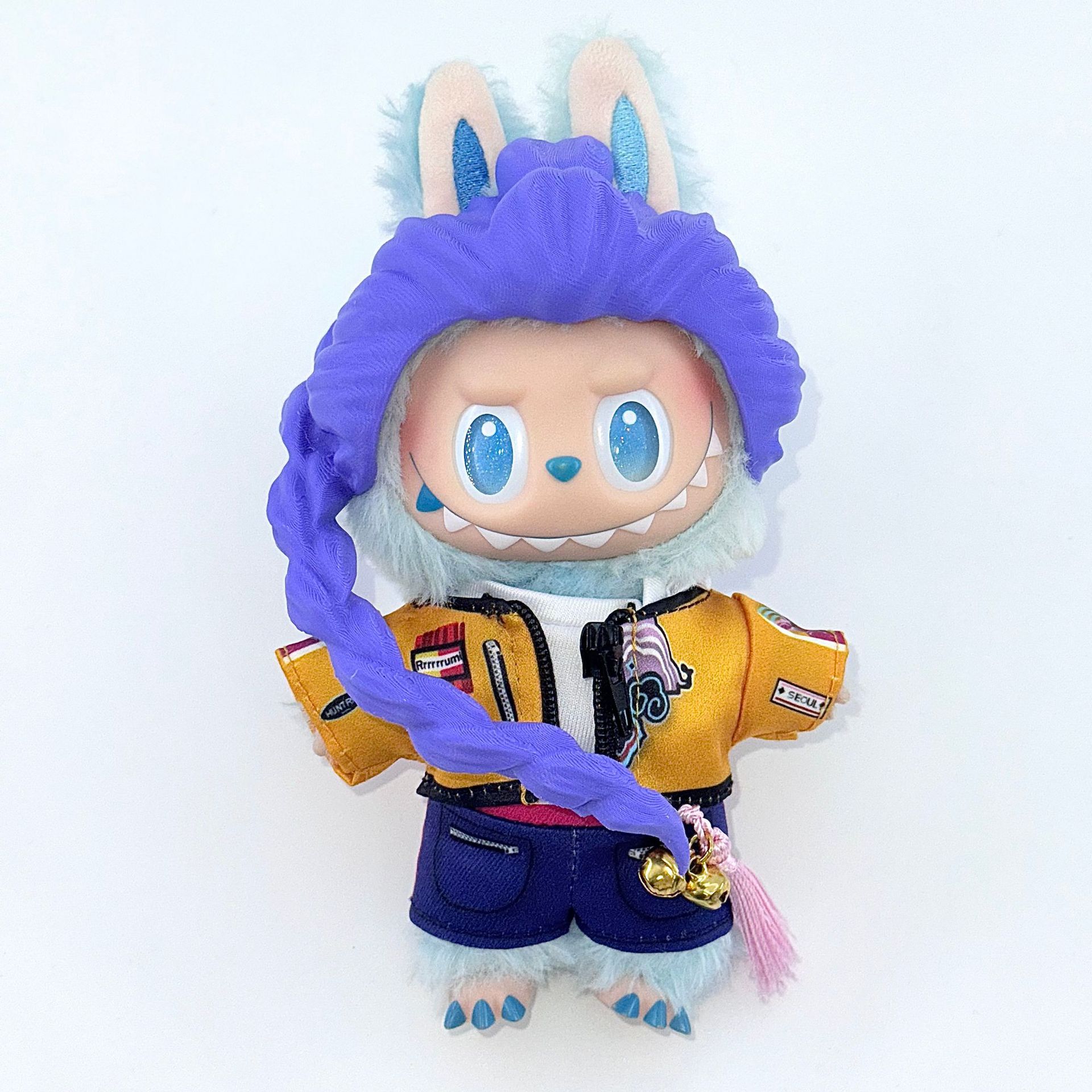Labubu Witch Hunter Group Doll Clothes Lumi Zoe Mila Doll Clothes labubu 17cm Vinyl Figure Accessories