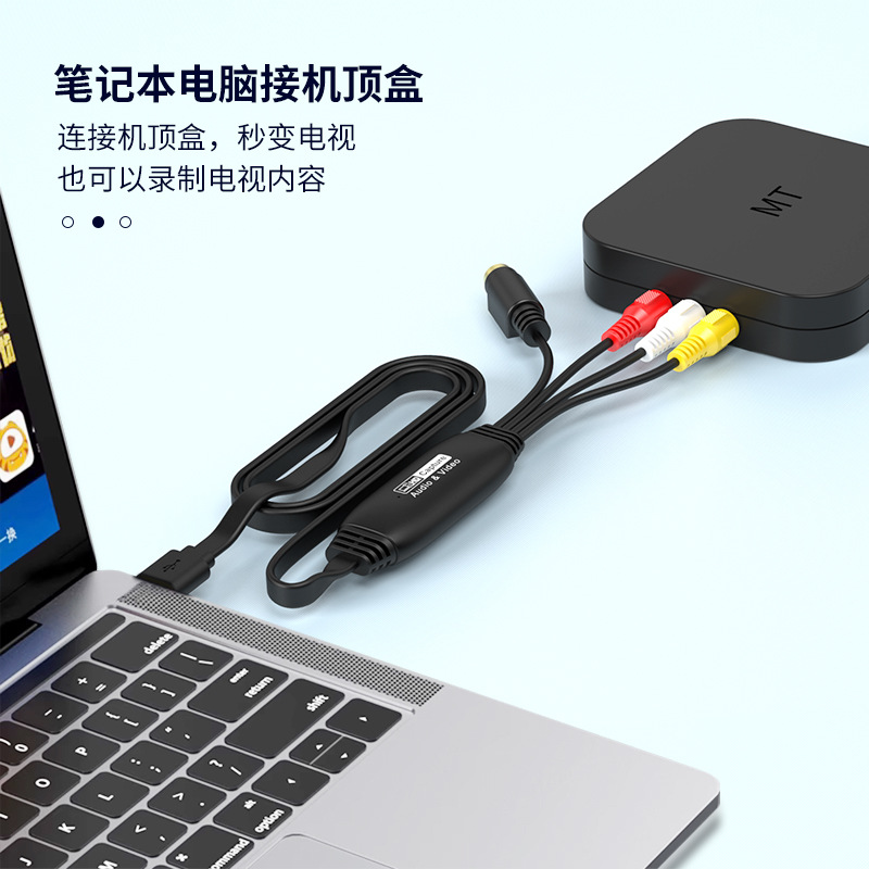 CVBS + S-Video to USB Video Signal Image Capture Card 1080P Surveillance Capture Card