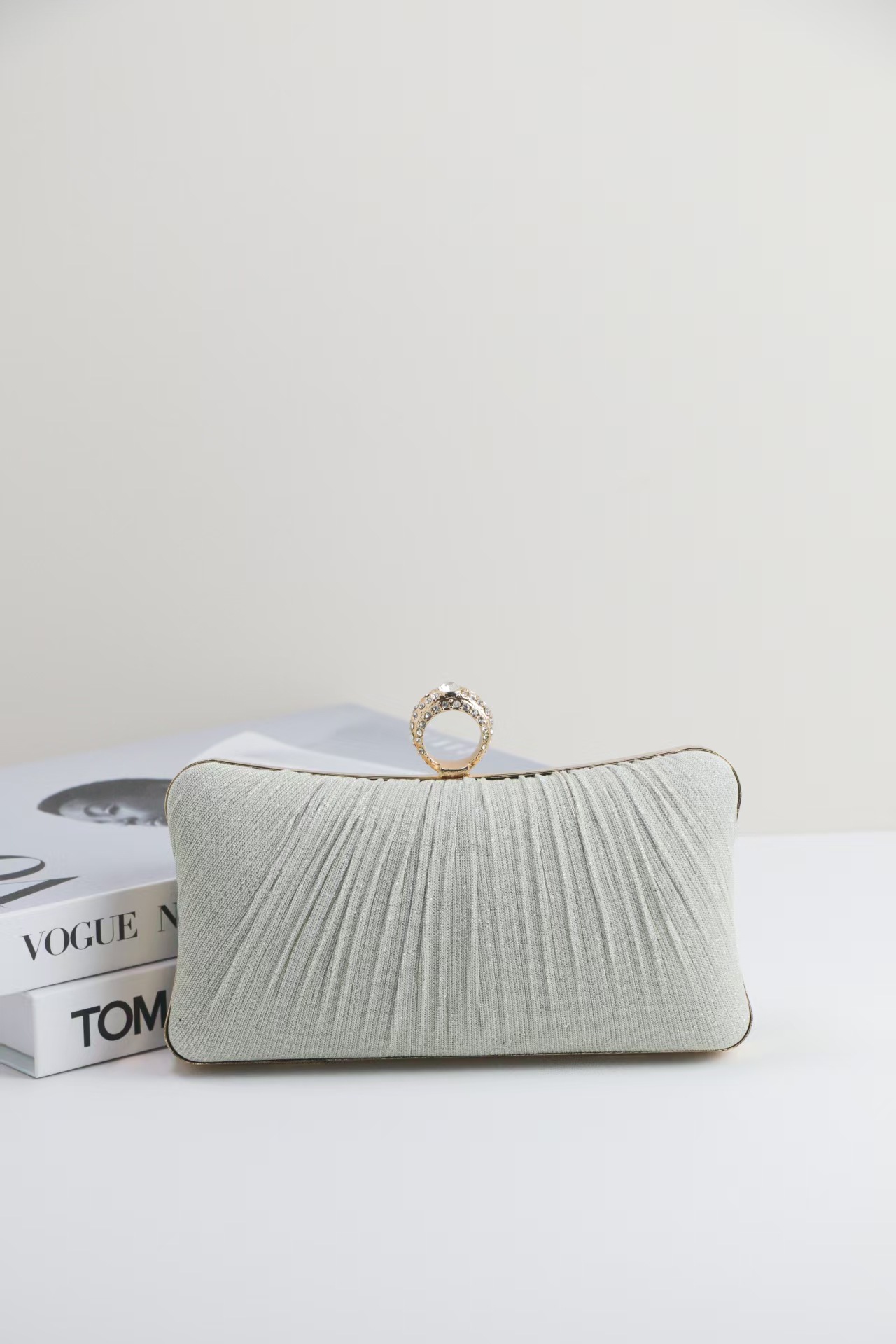 2025 New Ring Bag Large Capacity Evening Dress New Evening Bag Women's Clutch Evening Bag