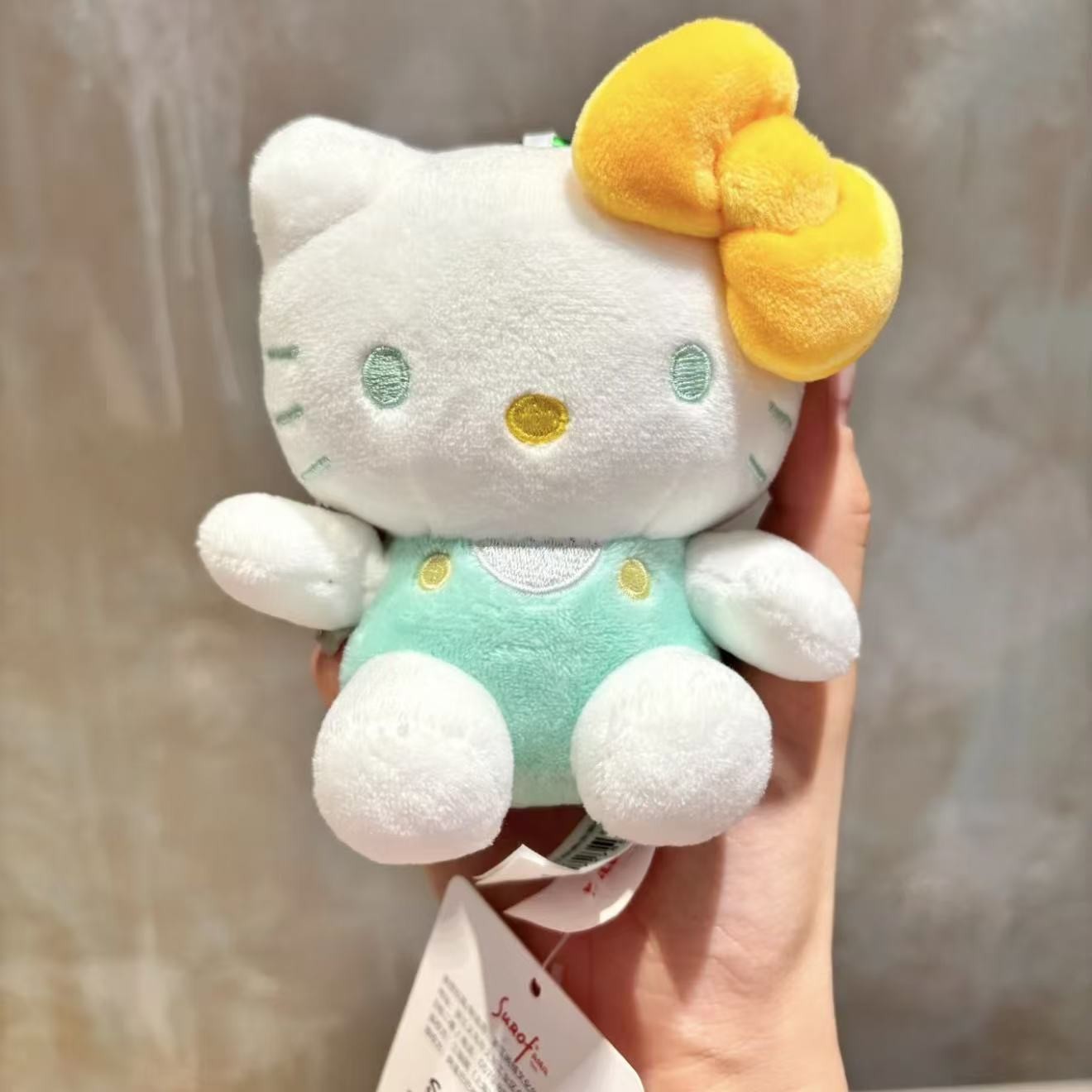 Sanrio genuine hellokitty plush toy doll pendant keychain bag charm toy Kitty cat wholesale