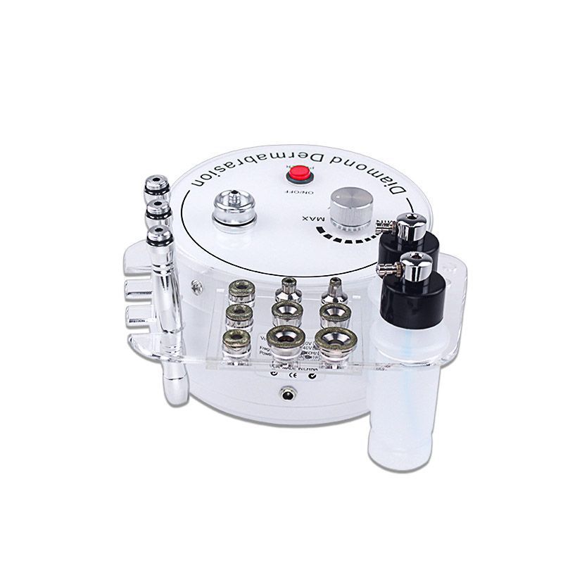 Three-in-One Diamond Microdermabrasion Device Facial Cleansing Oxygen Injection Vacuum Blackhead Removal Cleansing Beauty Instrument