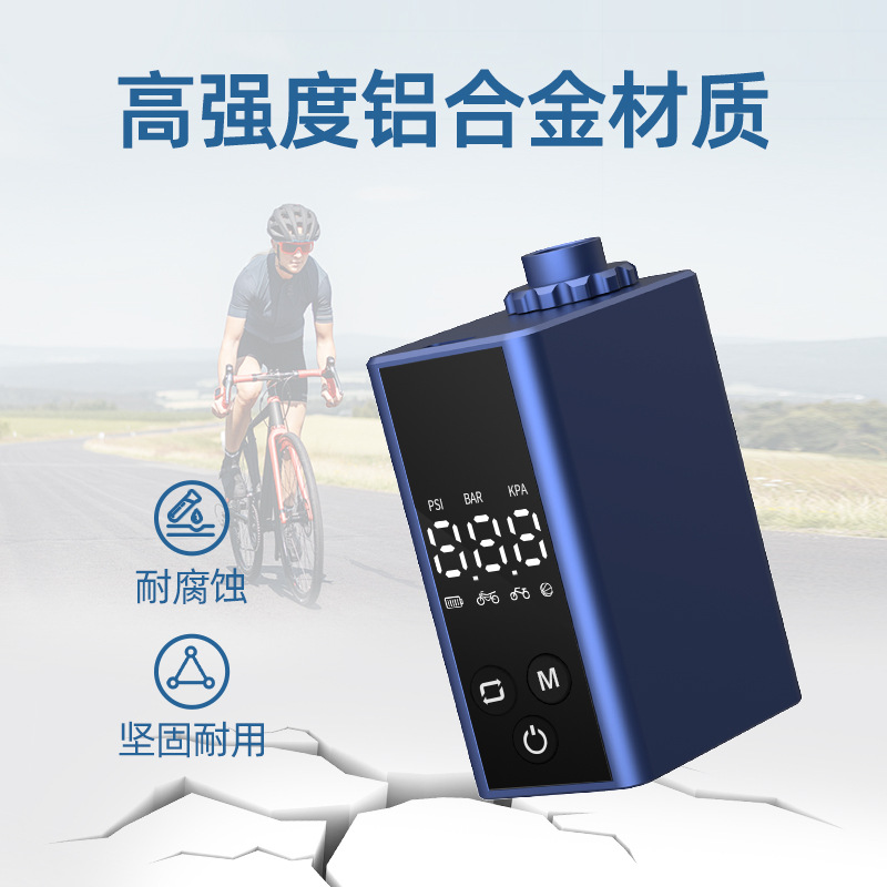 Electric Air Pump Tire Inflator Portable Mini Bicycle Mountain Road Bike Inflator Pump airpump
