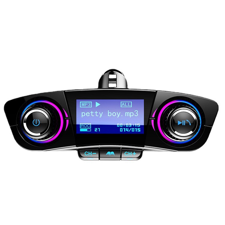 Car MP3 Player Plug-in Card AUX Bluetooth Receiver Multi-function Car USB Music Player Hands-free Call