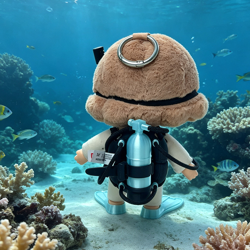 Suitable for Nyota Little Moment Vinyl Series Professional Diving Equipment Extreme Sports Scuba Swimming Set