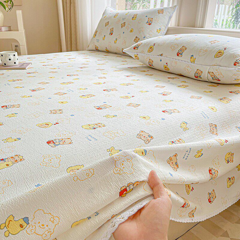 欢乐派对【软糯透气 适合裸睡】 · 床单单件-120x230cm【适合0.8-0.9m床】