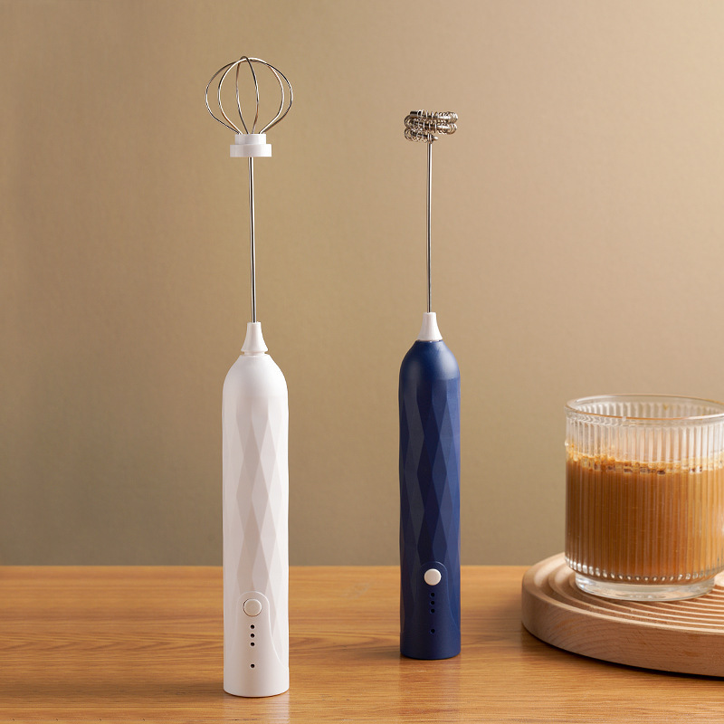 Whisk Egg Whites Cream Multifunctional Egg Beater Coffee Milk Frother Wireless Electric Egg Beater