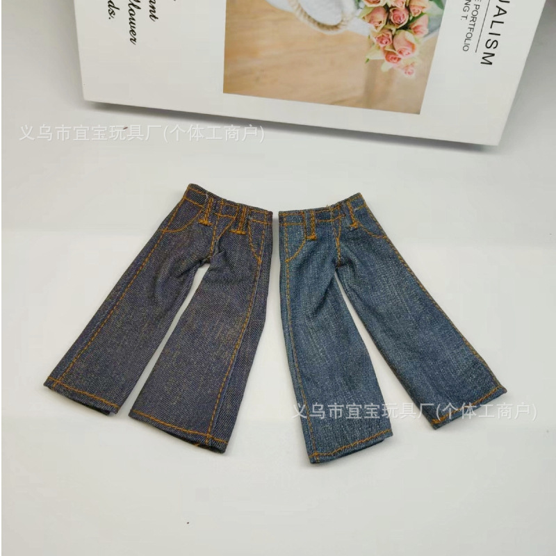 Long Leg KT Denim Wide Leg Relaxed American High Street Hiphop Loose Wide Leg Long Leg Jeans