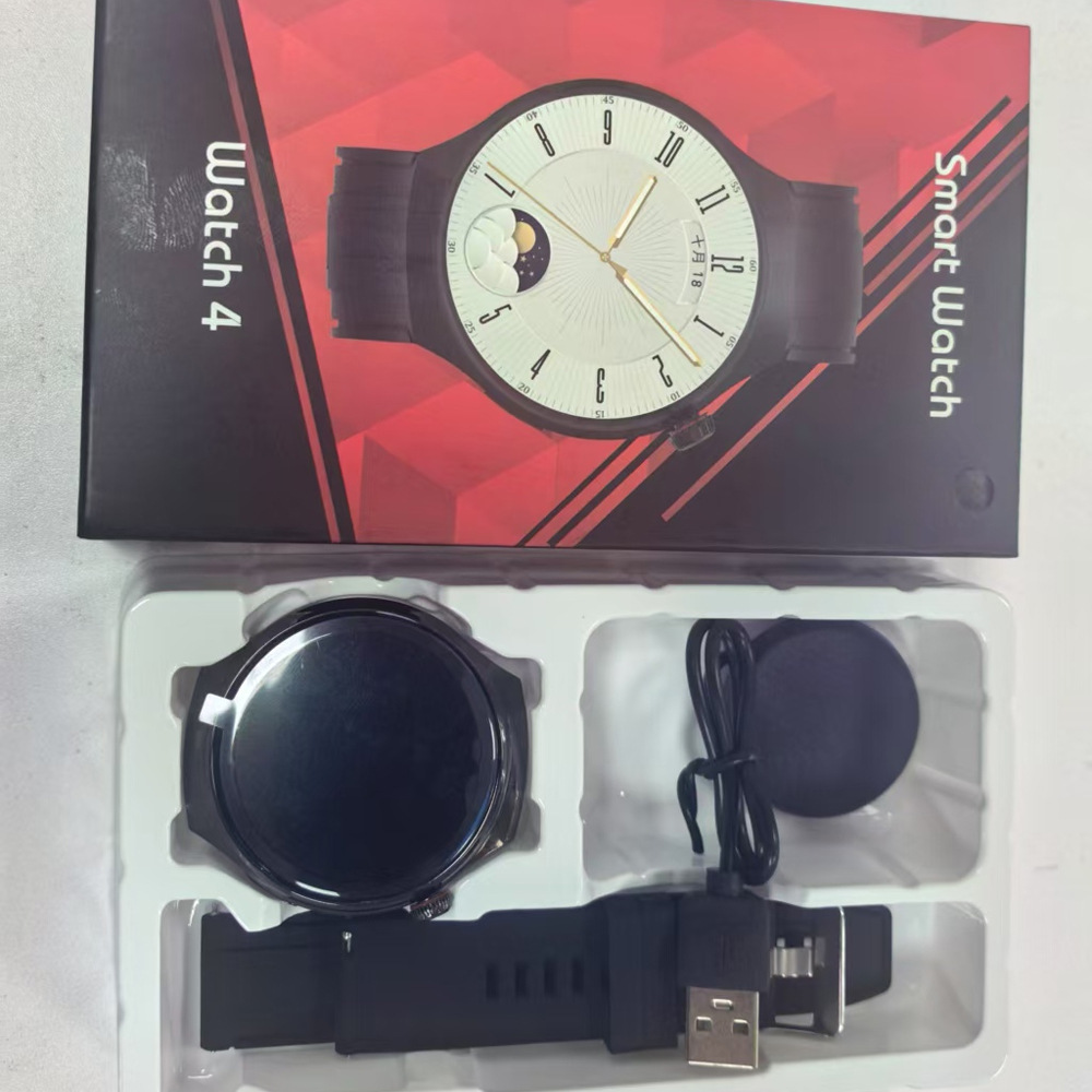 TK Round Screen Smart Watch watch4 HD 1.6 Full Round Touch Bluetooth Call Sports Watch W10