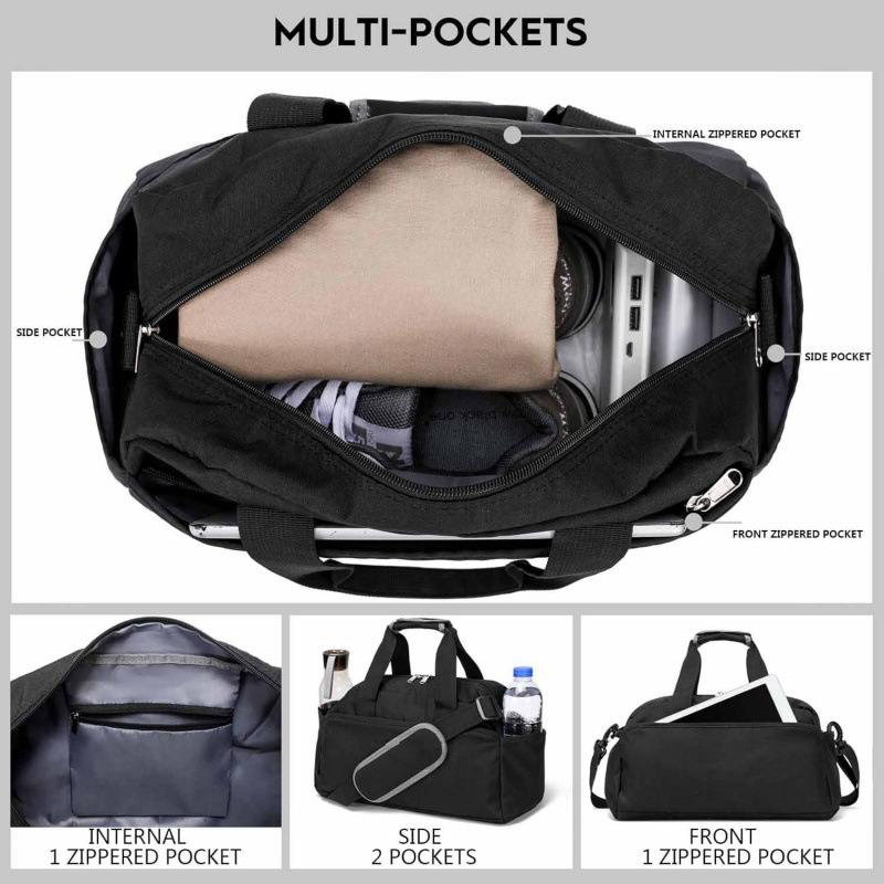 New Small Gym Bag Lightweight Portable Mini Luggage Bag Suitable for Travel Sports Crossbody Bag