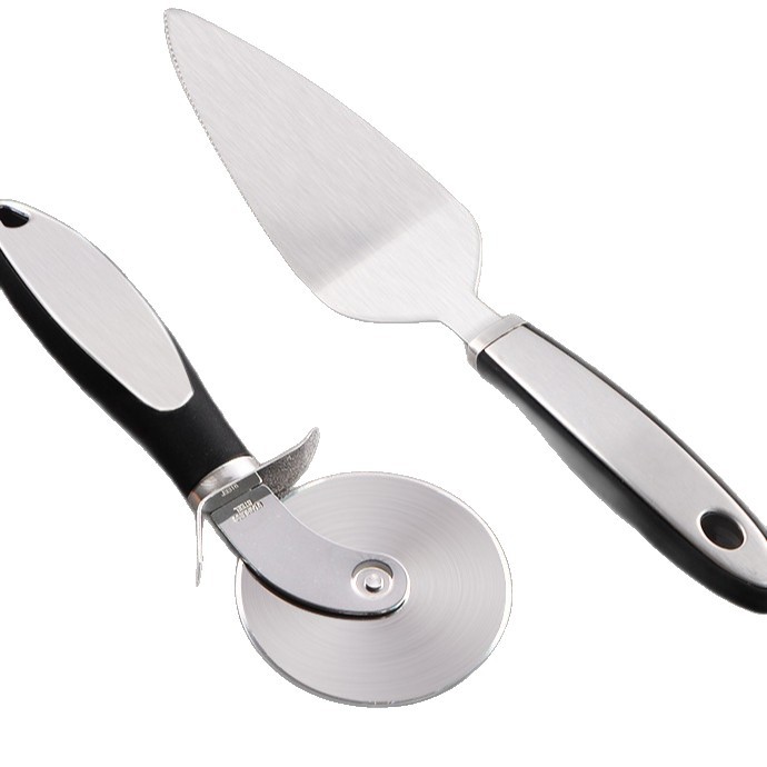 Pizza Cutter Knife Roller Knife Home Pizza Spatula Roller Pizza Cutter Knife Tool Set Commercial Baking Tool