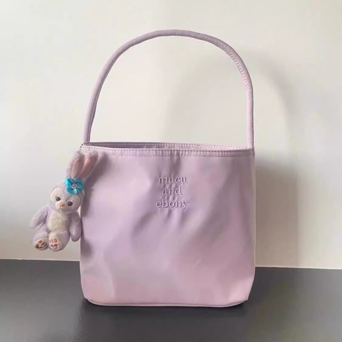 2025 New Bucket Bag Women Simple Casual Handheld Bag Nylon Underarm Bag Niche
