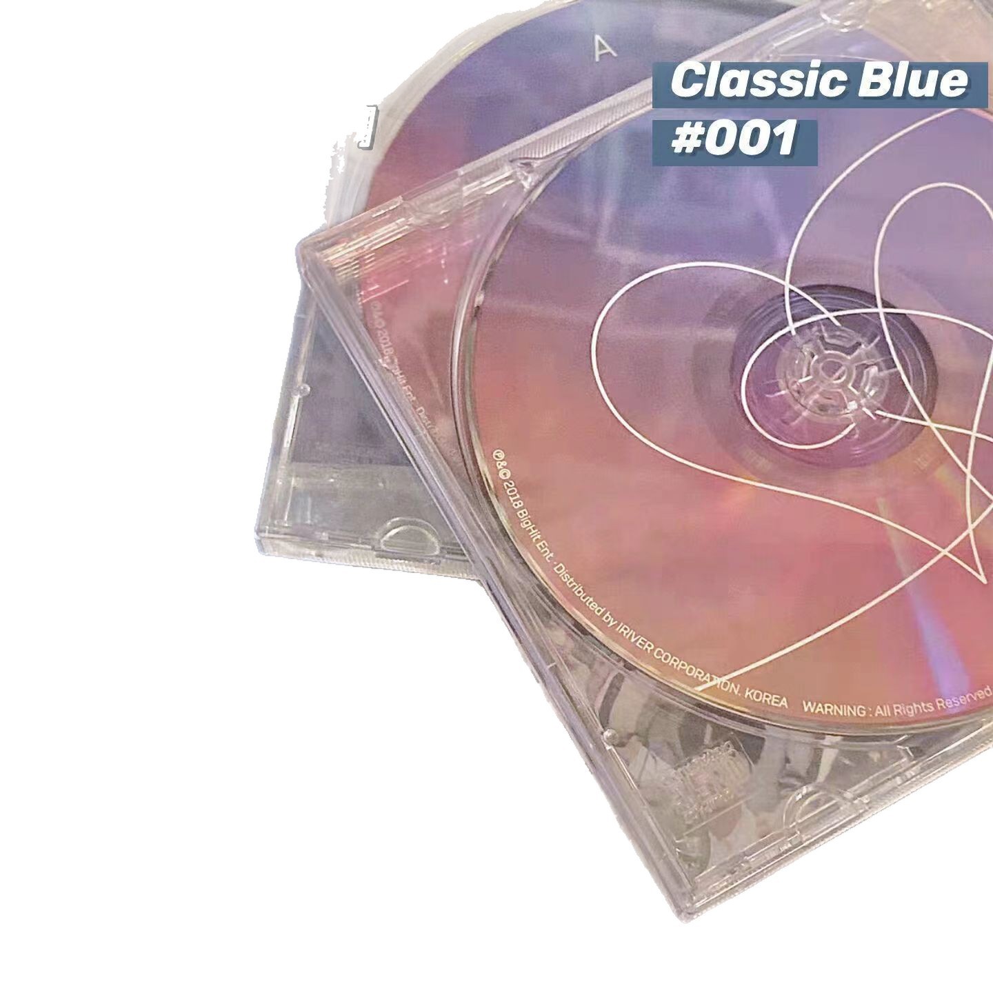 High-definition CD storage box multifunctional disc flip cover thickened storage box DVD album disc storage box