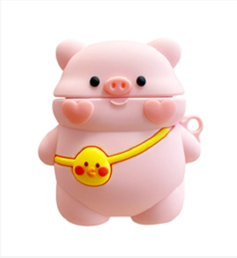 075背包猪 · airpods 1/2代