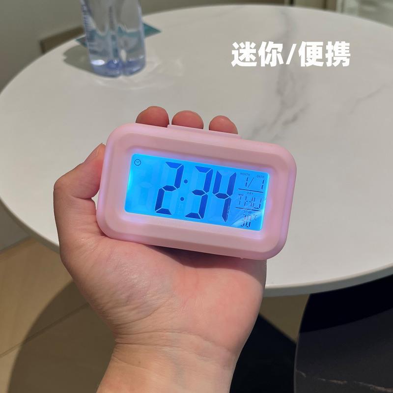Mini Small Alarm Clock Children Student Multifunctional Clock Time Manager Kitchen Electronic Timer Alarm Clock