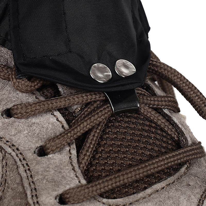 Gaitres Outdoor Zipper Velcro Snow Gaiters Sand-Proof Insect-Proof Leg Gaiters Desert Shoe Covers Hiking Foot Covers